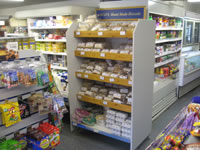 The selection of freshly-made biscuits in store in Argos Bakery